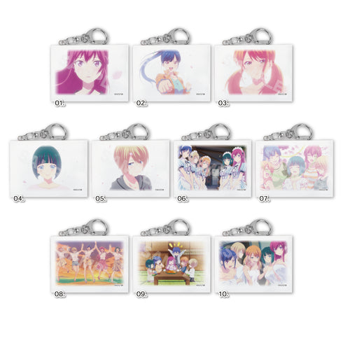 『女神のカフェテラス』ミニチュアキャンバスキーホルダー	01 全10種 BOX